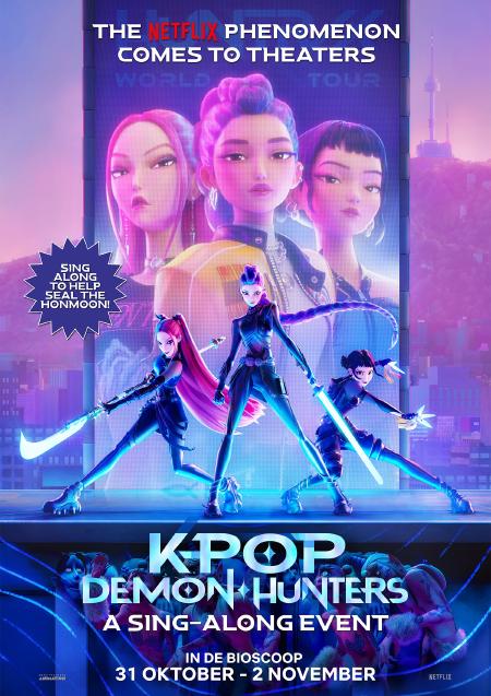Movie poster for K-POP Demon Hunters