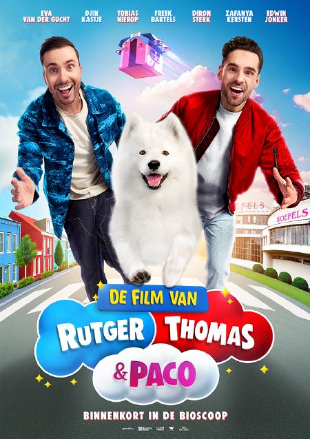 Movie poster for De Film van Rutger, Thomas & Paco